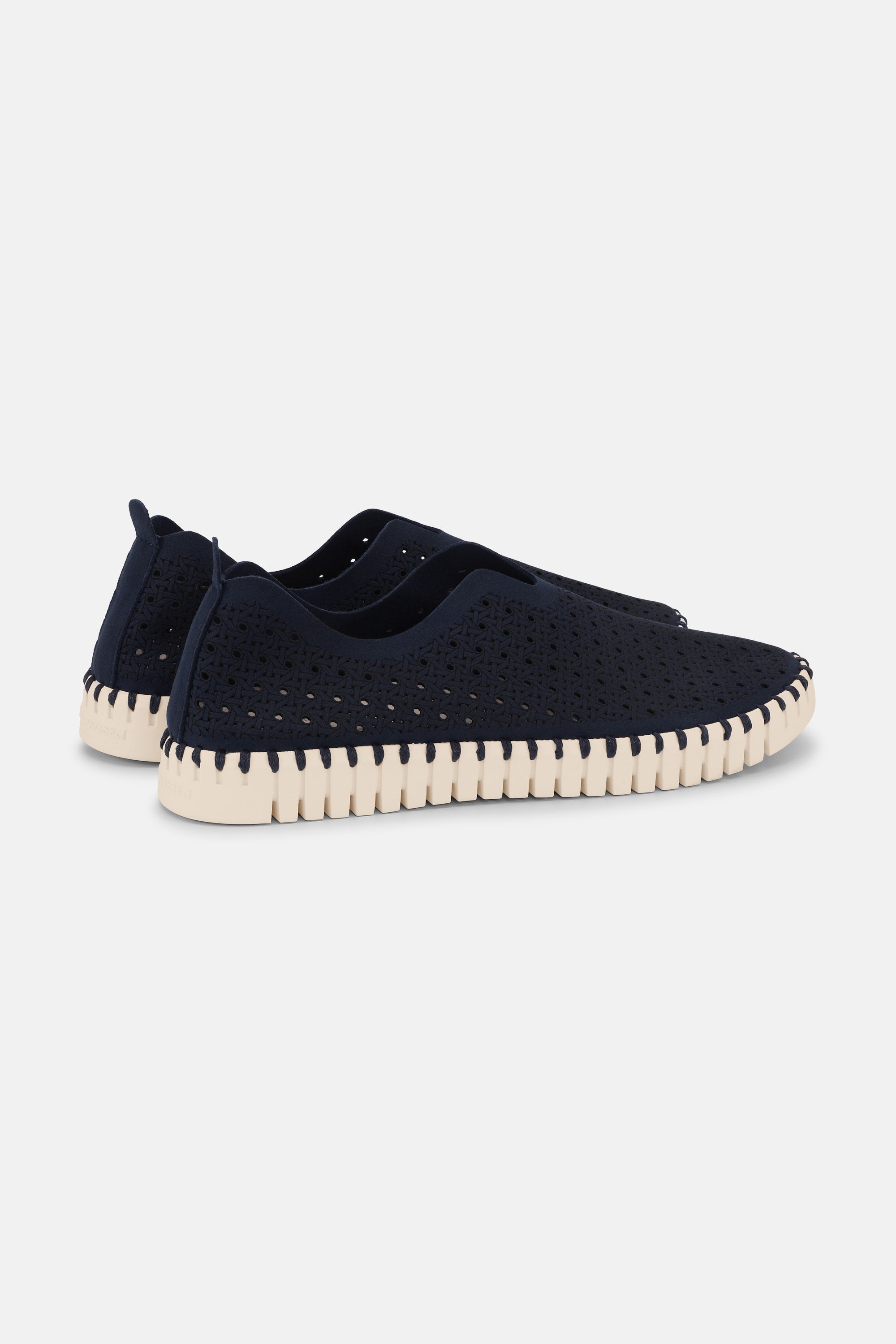 Tulip Sko - Dark Indigo Pearled Ivory